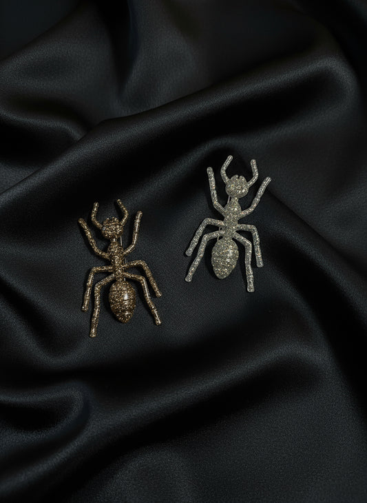 Glitter resin ants - Set of 2