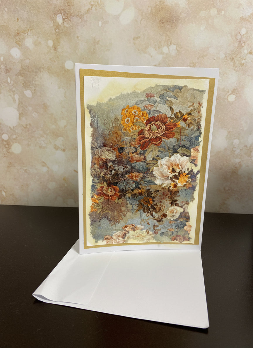 Decoupaged greetings cards (Various styles & occasion)