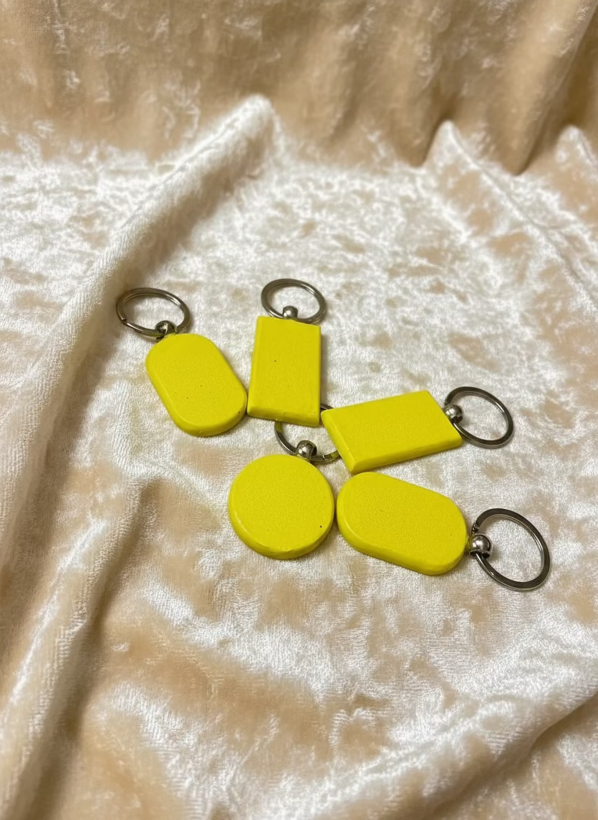 Decoupaged Keychains