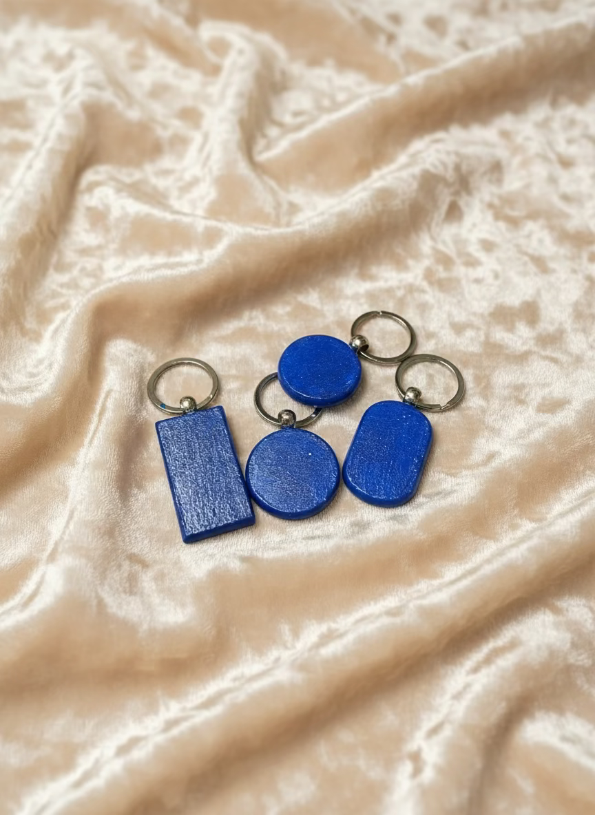 Decoupaged Keychains