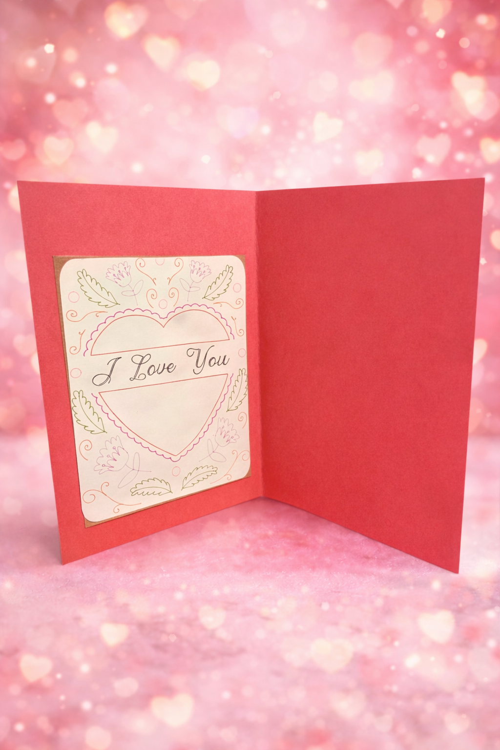 Handmade Valentine’s Day Card