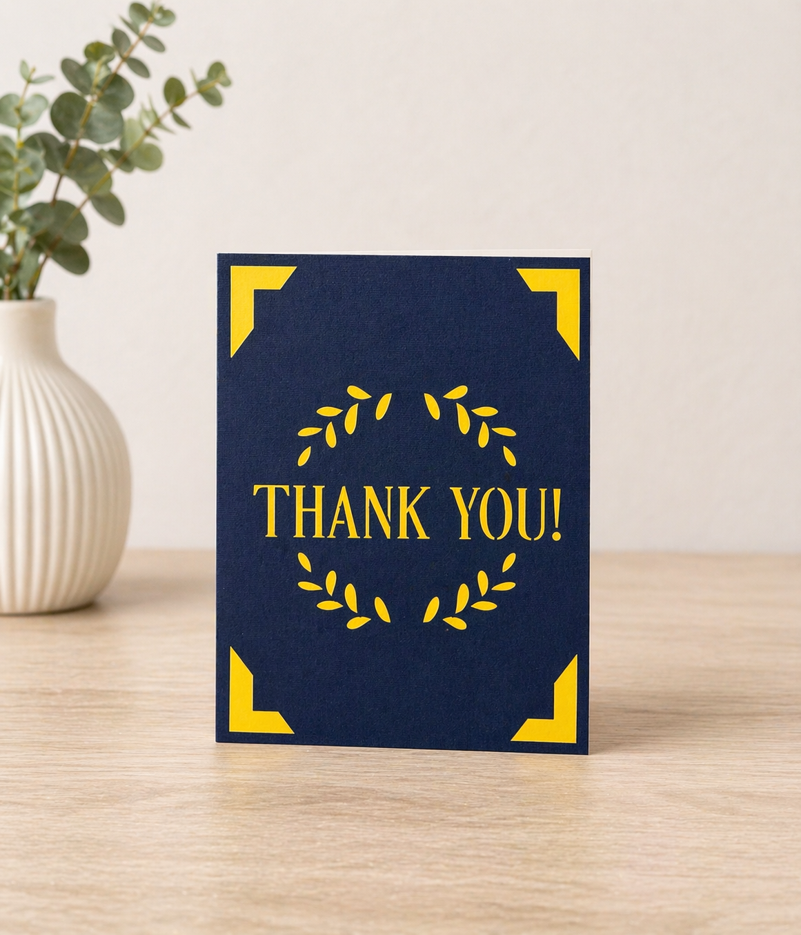 Handmade Thank You Card – 4.25 x 5.5